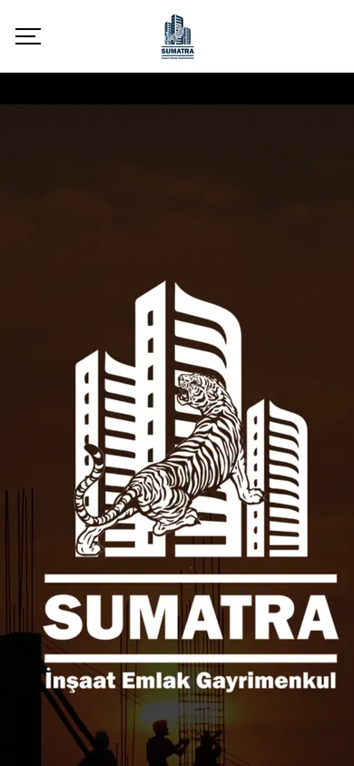 Sumatra İnşaat mobil görünümü